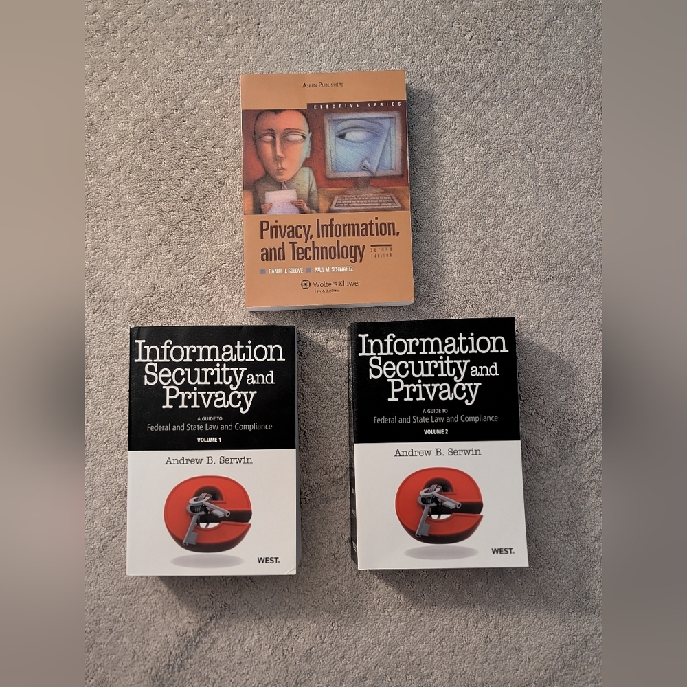 Privacy Information And Technology Legal Books